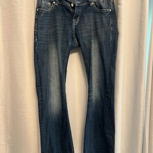 Rock & Roll Cowgirl Blue Boot Cut Jeans